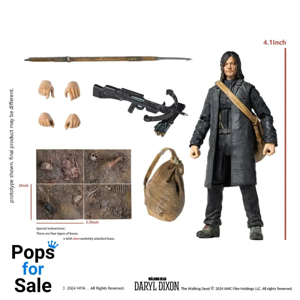 The Walking Dead Exquisite Mini Action Figure 1/18 Daryl 11 cm
