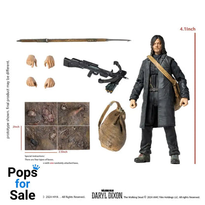 The Walking Dead Exquisite Mini Action Figure 1/18 Daryl 11 cm