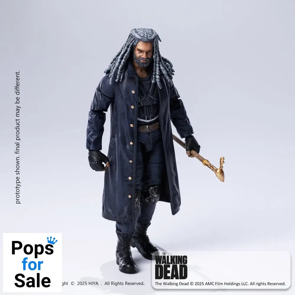 The Walking Dead Exquisite Mini Series  Actionfigur 1/18 Ezekiel 11 cm