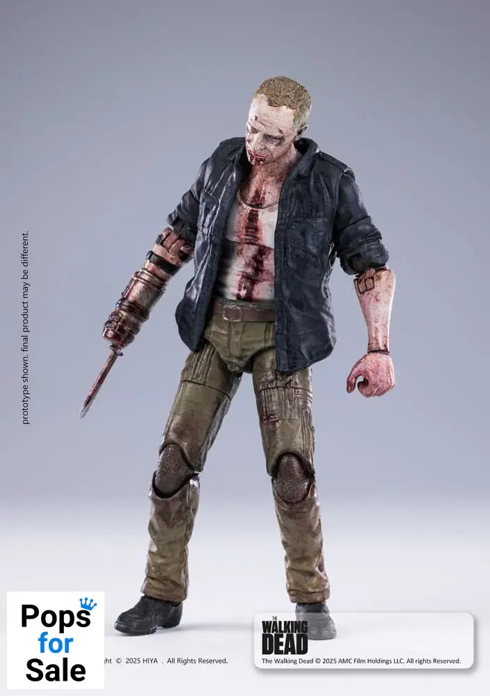 The Walking Dead Exquisite Mini Series  Actionfigur 1/18 Merle 11 cm