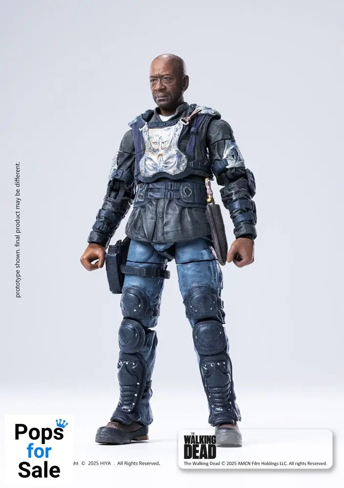 The Walking Dead: The Ones Who Lived Exquisite Mini Action Figure 1/18 Morgan 10 cm