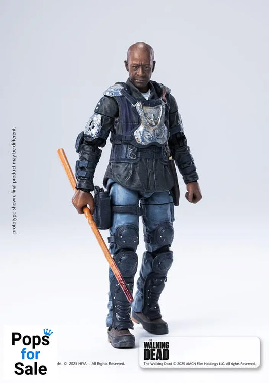 The Walking Dead: The Ones Who Lived Exquisite Mini Action Figure 1/18 Morgan 10 cm