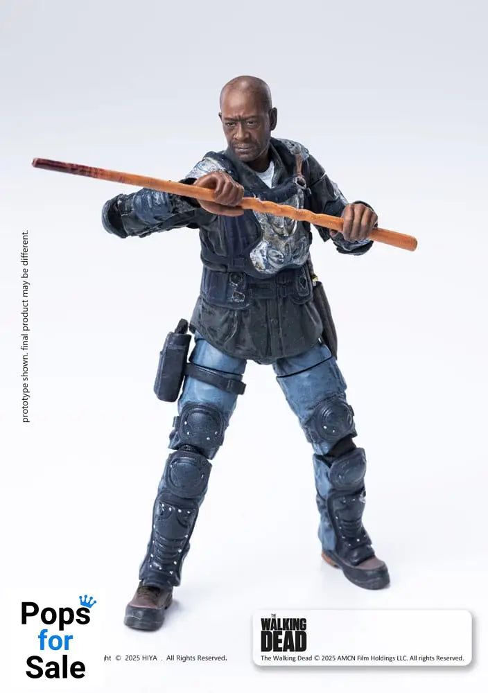 The Walking Dead: The Ones Who Lived Exquisite Mini Action Figure 1/18 Morgan 10 cm