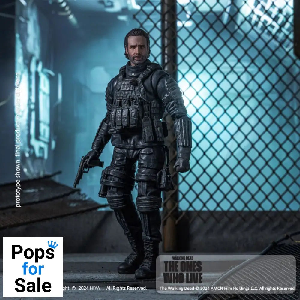 The Walking Dead: The Ones Who Lived Exquisite Mini Action Figure 1/18 Rick Grimes 11 cm