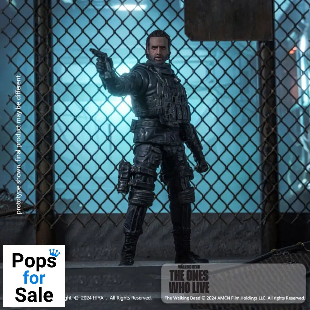 The Walking Dead: The Ones Who Lived Exquisite Mini Action Figure 1/18 Rick Grimes 11 cm