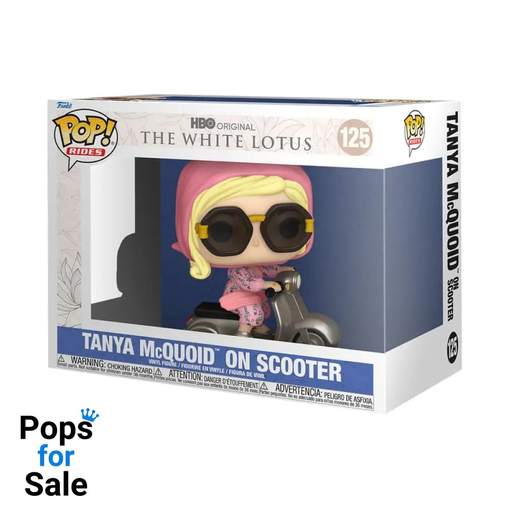 The White Lotus POP! Rides Vinyl Figure Tanya on Scooter 15 cm