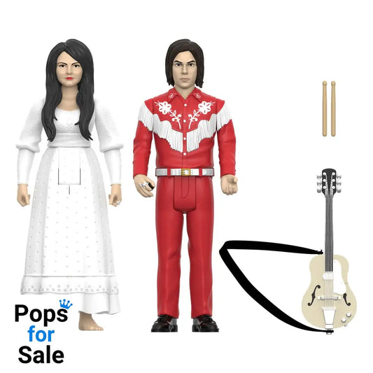 The White Stripes ReAction Action Figures 2-Pack Wave 02 The White Stripes (Elephant) 10 cm