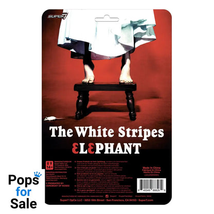 The White Stripes ReAction Action Figures 2-Pack Wave 02 The White Stripes (Elephant) 10 cm