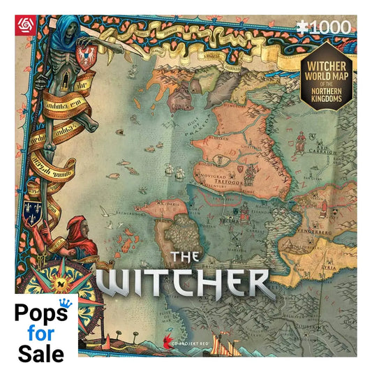 The Witcher 3 Gaming Puzzle The Northern Kingdoms (1000 pieces) Puzzles