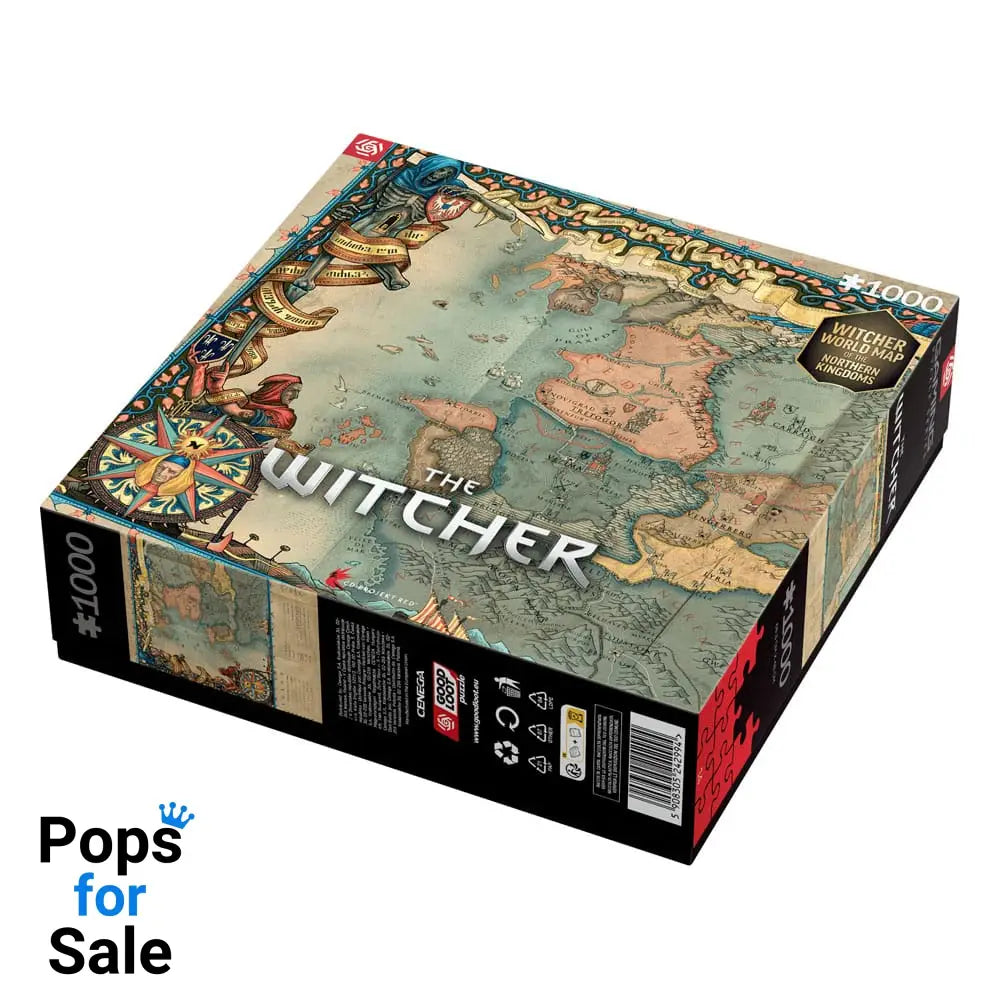 The Witcher 3 Gaming Puzzle The Northern Kingdoms (1000 pieces)