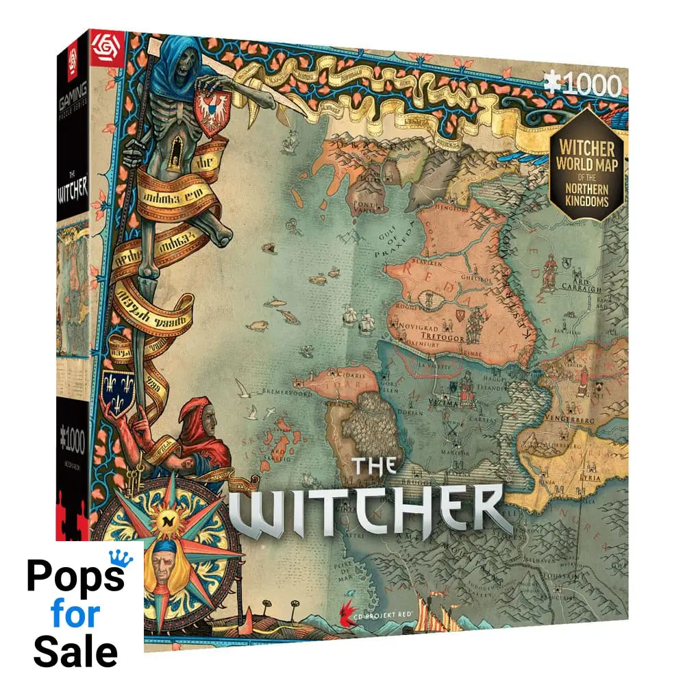 The Witcher 3 Gaming Puzzle The Northern Kingdoms (1000 pieces)