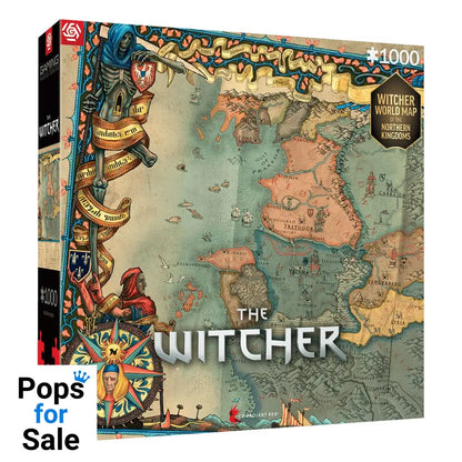 The Witcher 3 Gaming Puzzle The Northern Kingdoms (1000 pieces)