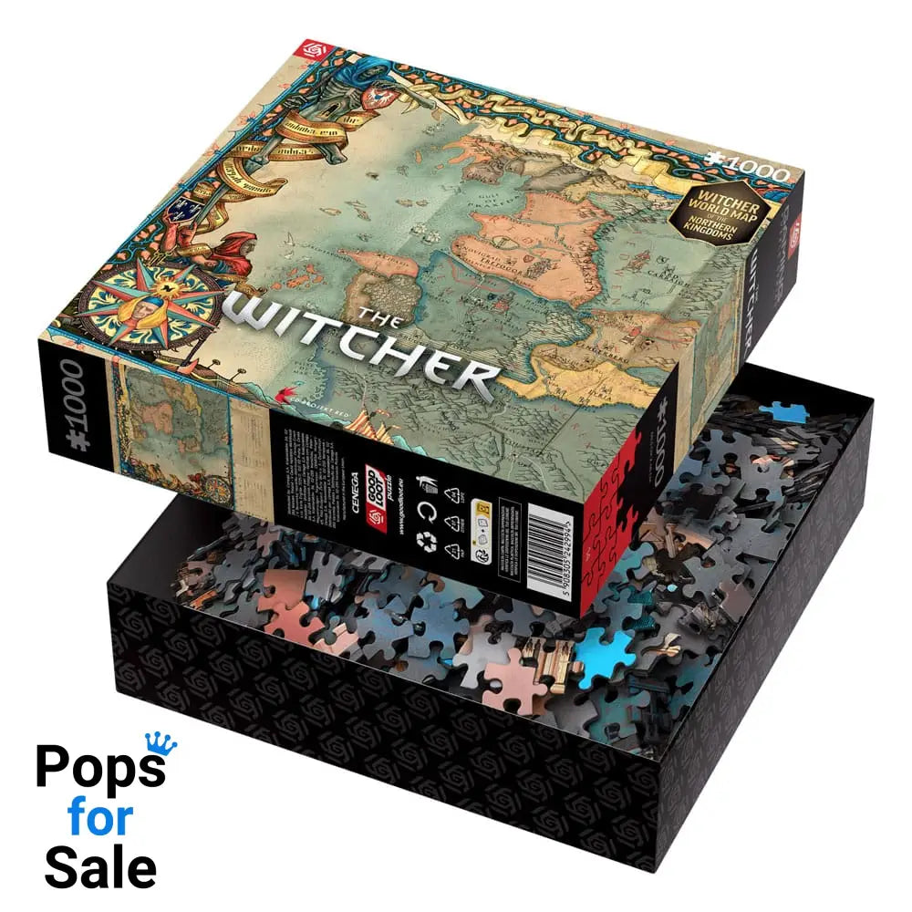 The Witcher 3 Gaming Puzzle The Northern Kingdoms (1000 pieces) Puzzles