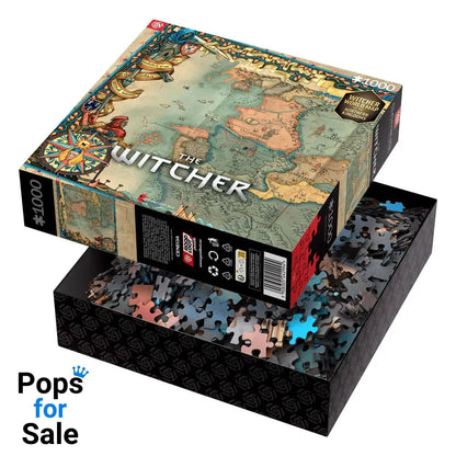 The Witcher 3 Gaming Puzzle The Northern Kingdoms (1000 pieces) Puzzles