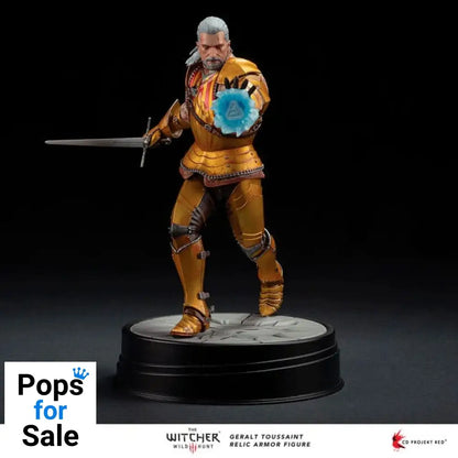 The Witcher 3 PVC Statue Geralt Toussaint Relic Armor 20 cm