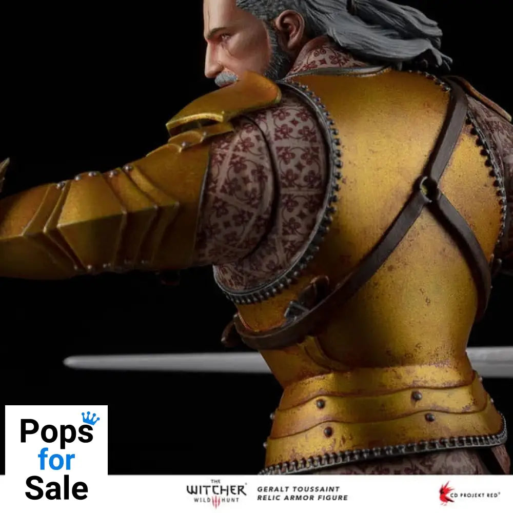 The Witcher 3 PVC Statue Geralt Toussaint Relic Armor 20 cm