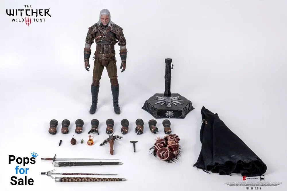 The Witcher 3: Wild Hunt Action Figure 1/6 Geralt of Rivia 30 cm