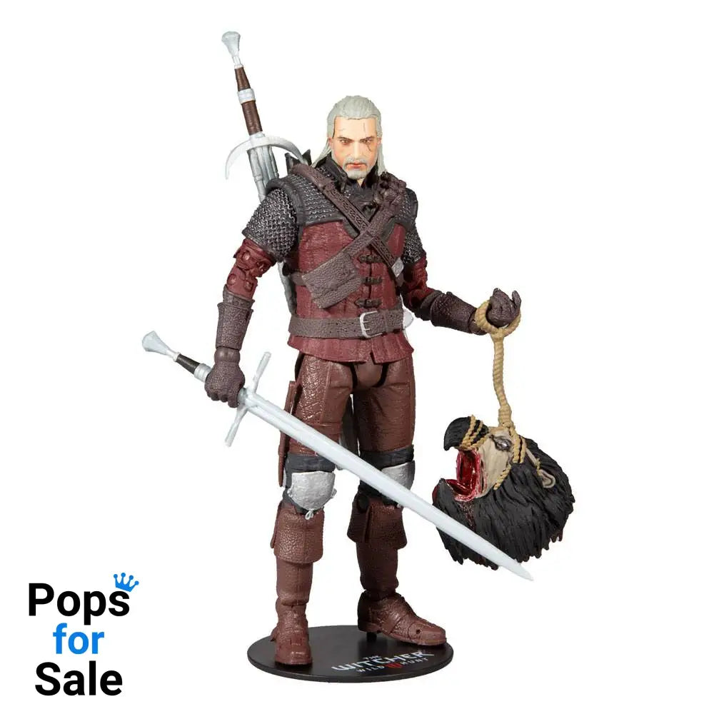The Witcher 3: Wild Hunt Action Figure Geralt of Rivia (Wolf Armor) 18 cm Action figures