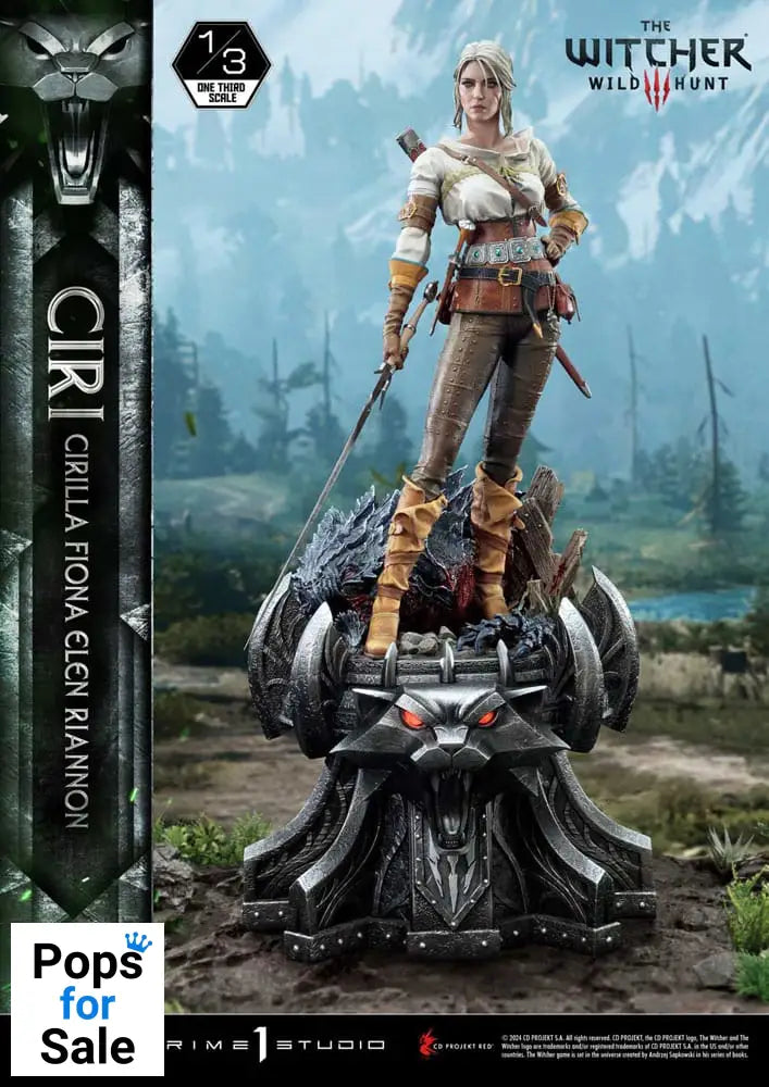 The Witcher 3: Wild Hunt Museum Masterline Statue 1/3 Wild Hunt Ciri Fiona Elen Riannon 81 cm