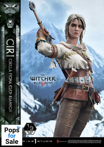 The Witcher 3: Wild Hunt Museum Masterline Statue 1/3 Wild Hunt Ciri Fiona Elen Riannon 81 cm