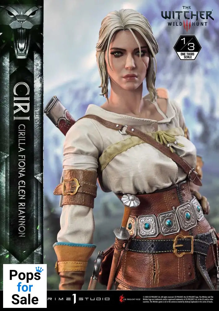 The Witcher 3: Wild Hunt Museum Masterline Statue 1/3 Wild Hunt Ciri Fiona Elen Riannon 81 cm