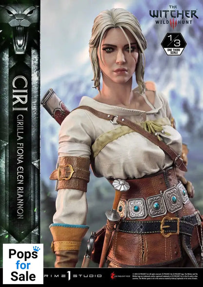 The Witcher 3: Wild Hunt Museum Masterline Statue 1/3 Wild Hunt Ciri Fiona Elen Riannon 81 cm