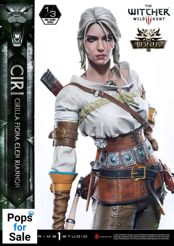 The Witcher 3: Wild Hunt Museum Masterline Statue 1/3 Wild Hunt Ciri Fiona Elen Riannon Bonus Version 81 cm