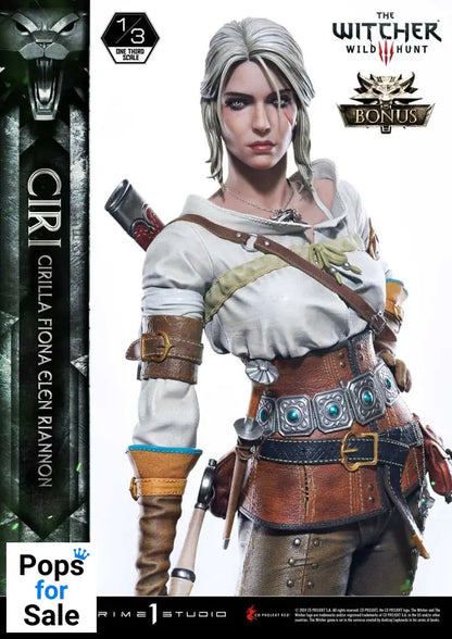 The Witcher 3: Wild Hunt Museum Masterline Statue 1/3 Wild Hunt Ciri Fiona Elen Riannon Bonus Version 81 cm