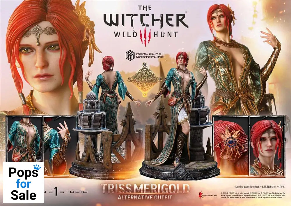 The Witcher 3: Wild Hunt Real Elite Masterline Series Statue 1/4 Triss Merigold 52 cm Statues