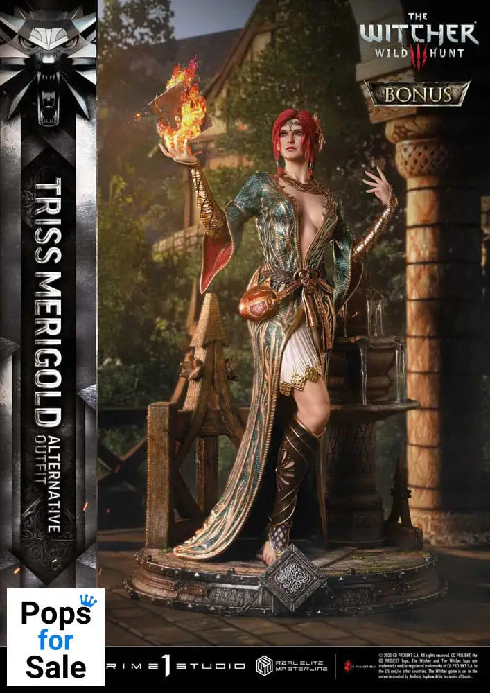 The Witcher 3: Wild Hunt Real Elite Masterline Series Statue 1/4 Triss Merigold Bonus Version 52 cm