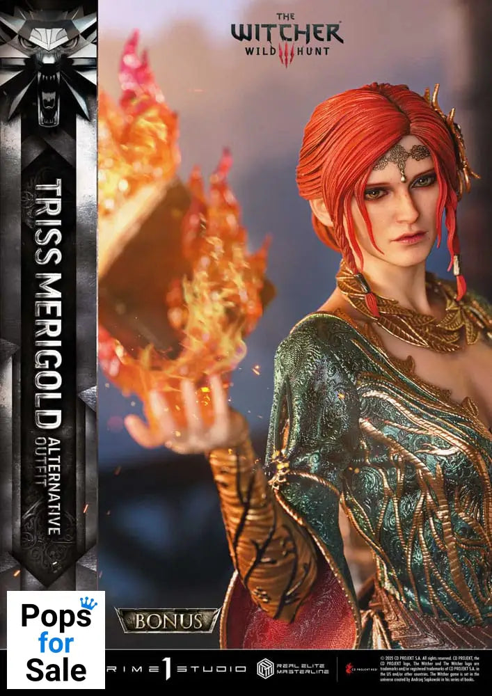 The Witcher 3: Wild Hunt Real Elite Masterline Series Statue 1/4 Triss Merigold Bonus Version 52 cm Statues