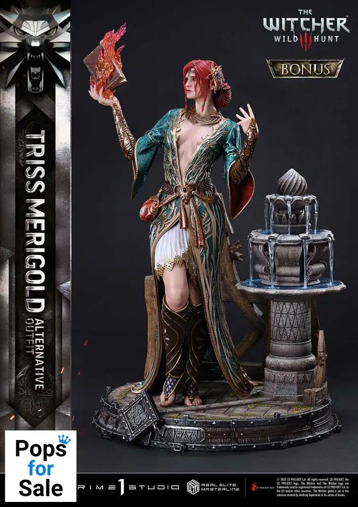 The Witcher 3: Wild Hunt Real Elite Masterline Series Statue 1/4 Triss Merigold Bonus Version 52 cm