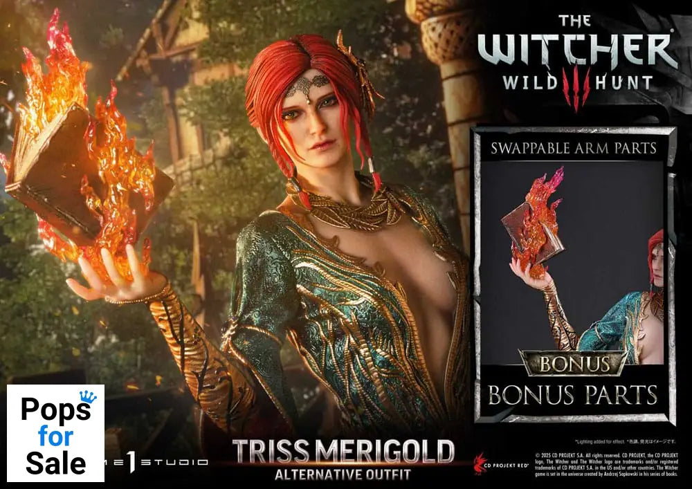The Witcher 3: Wild Hunt Real Elite Masterline Series Statue 1/4 Triss Merigold Bonus Version 52 cm