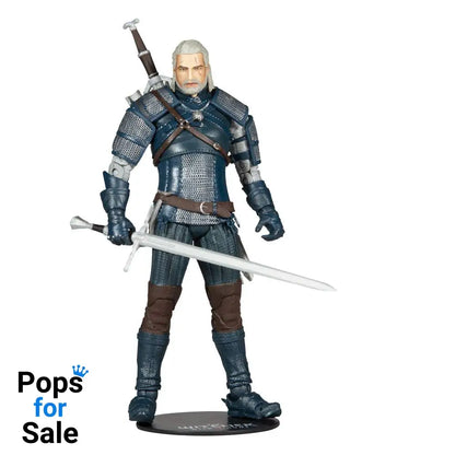 The Witcher Action Figure Geralt of Rivia (Viper Armor: Teal Dye) 18 cm