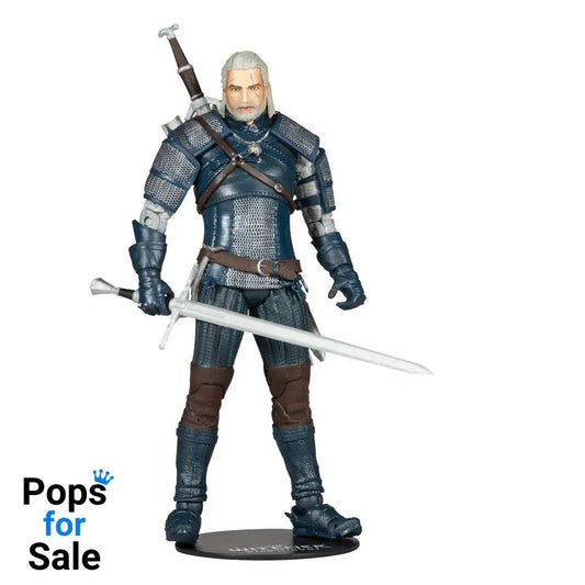 The Witcher Action Figure Geralt of Rivia (Viper Armor: Teal Dye) 18 cm