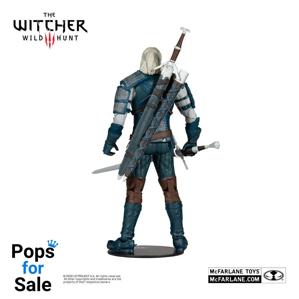 The Witcher Action Figure Geralt of Rivia (Viper Armor: Teal Dye) 18 cm