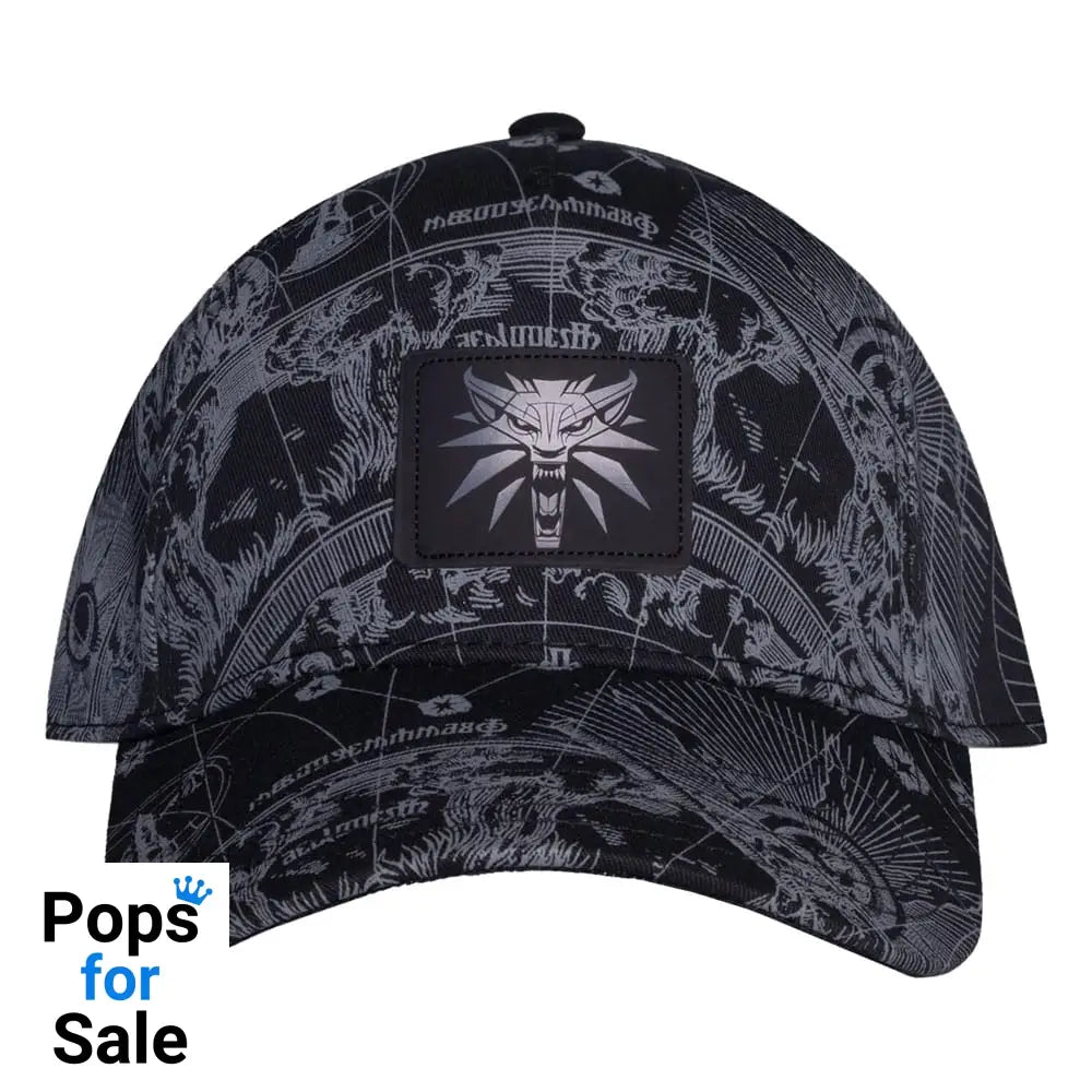 The Witcher Baseball Logo Black