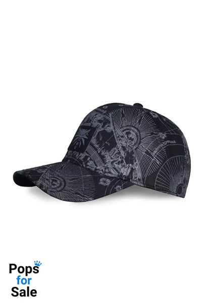 The Witcher Baseball Logo Black