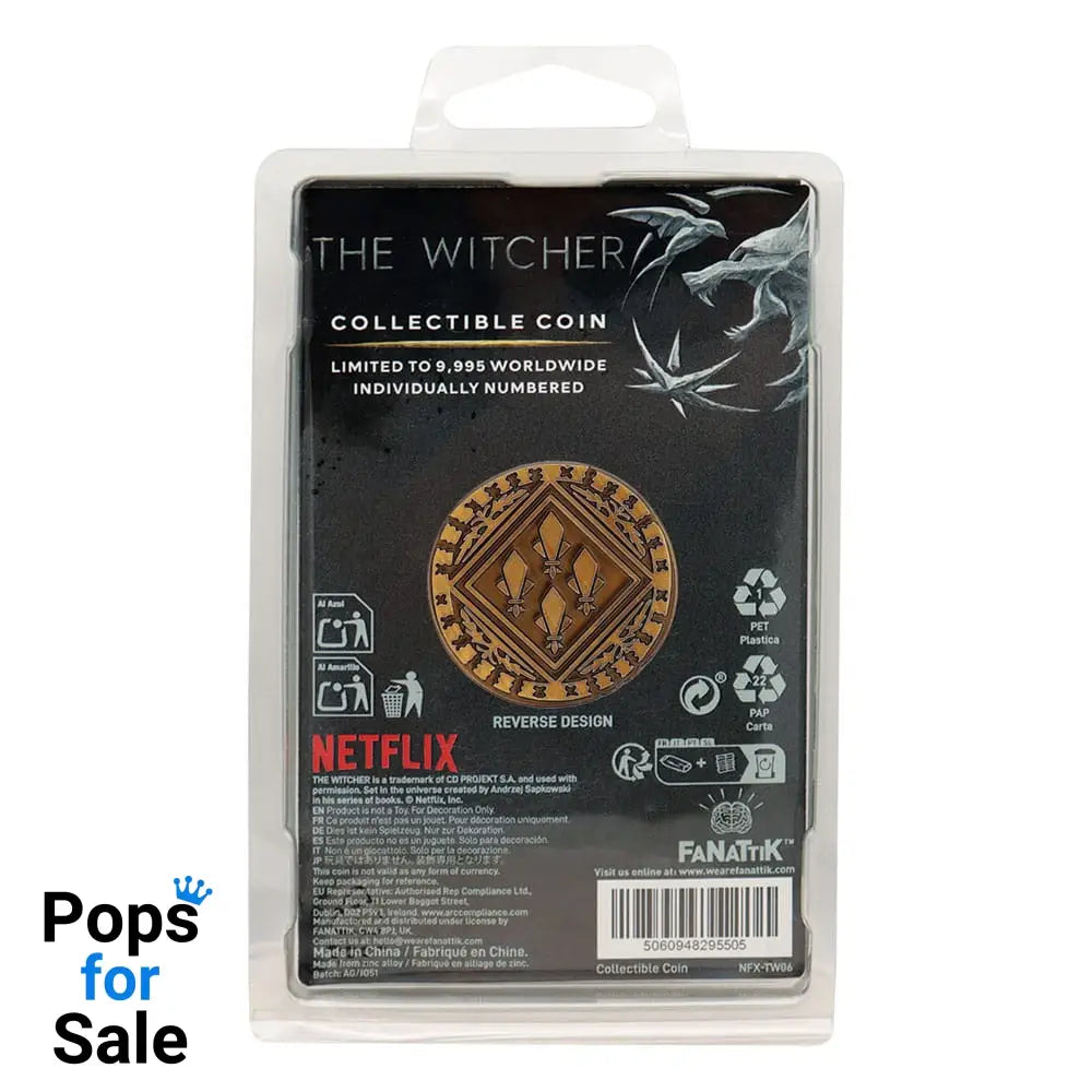 The Witcher Collectable Coin Toss a Coin to Your Witcher Limited Edition