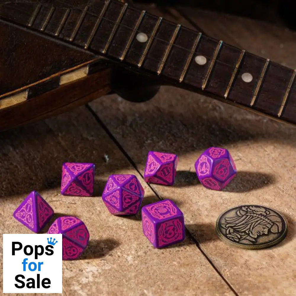 The Witcher Dice Set Dandelion The Conqueror of Hearts (7)