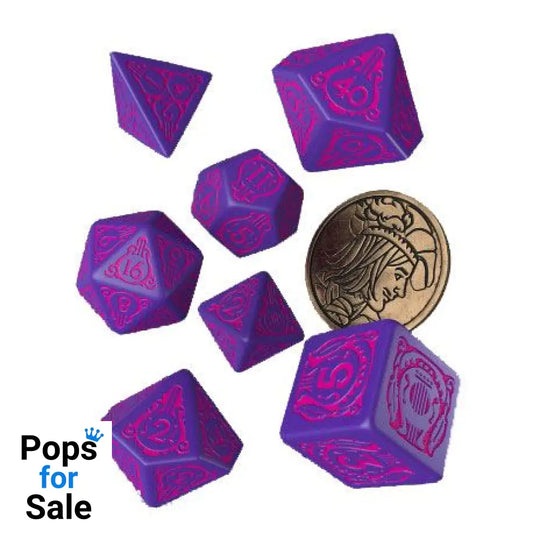 The Witcher Dice Set Dandelion The Conqueror of Hearts (7) Dice