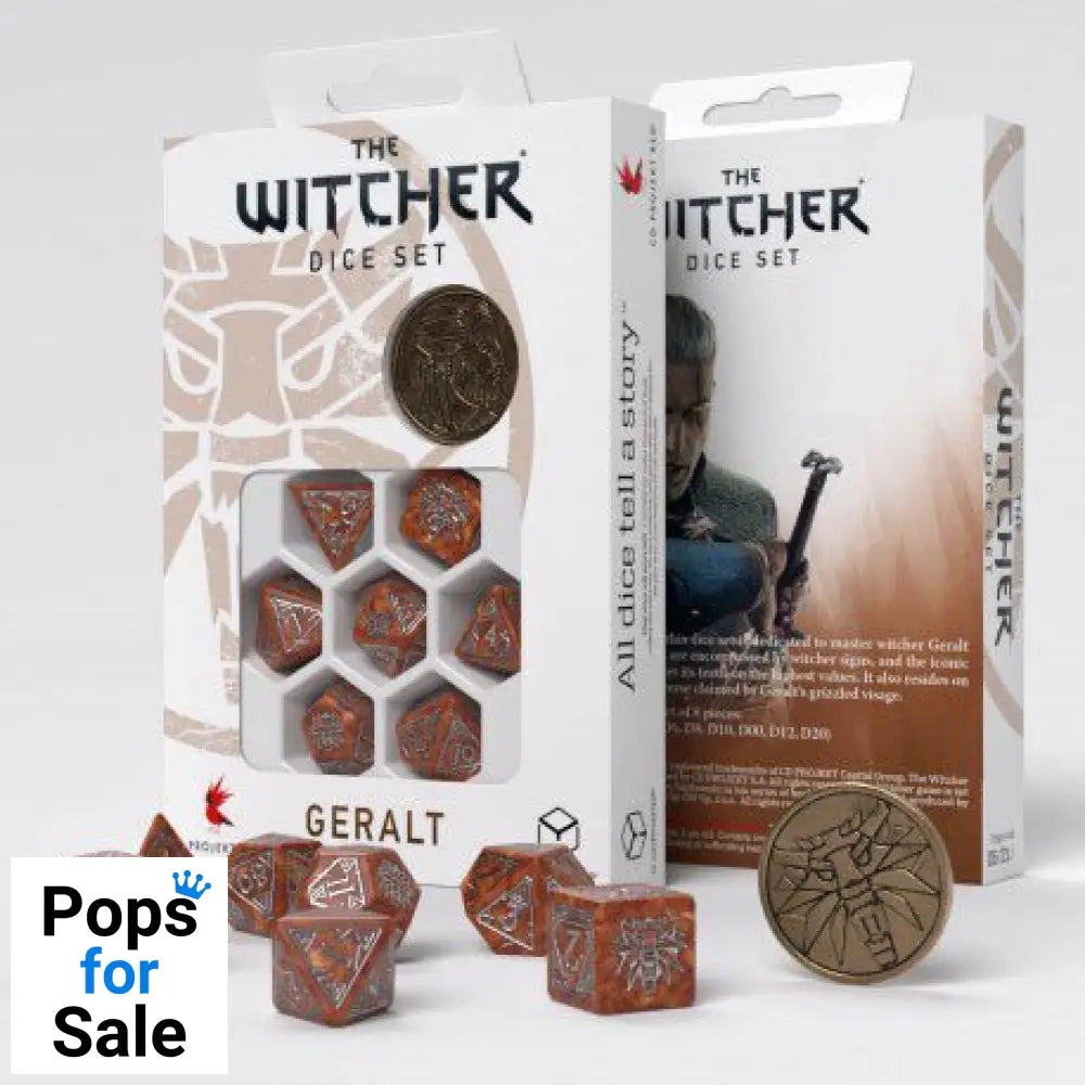 The Witcher Dice Set Geralt The Monster Slayer (7)