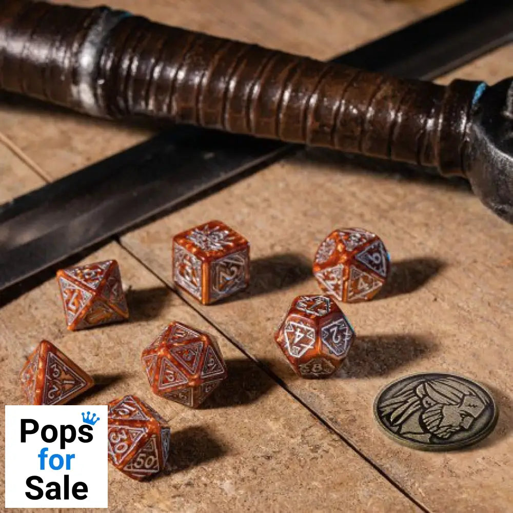 The Witcher Dice Set Geralt The Monster Slayer (7)