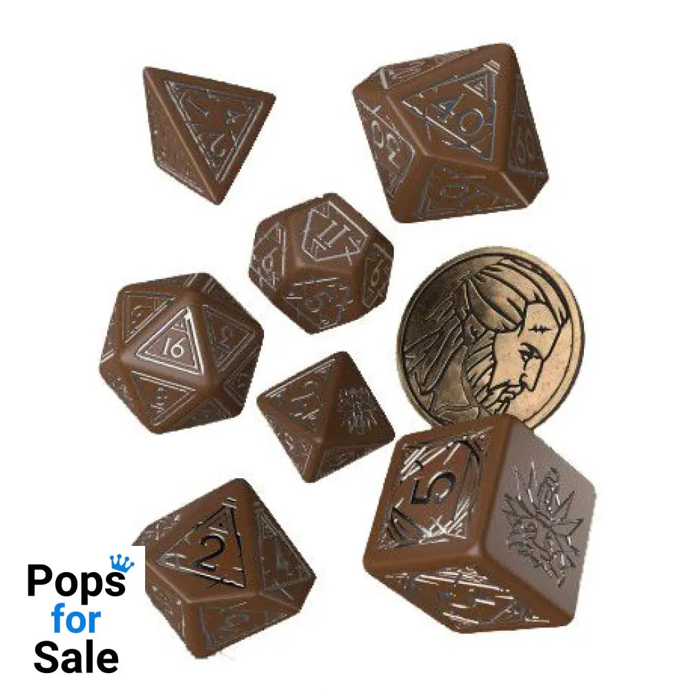 The Witcher Dice Set Geralt Roach’s Companion (7) Dice