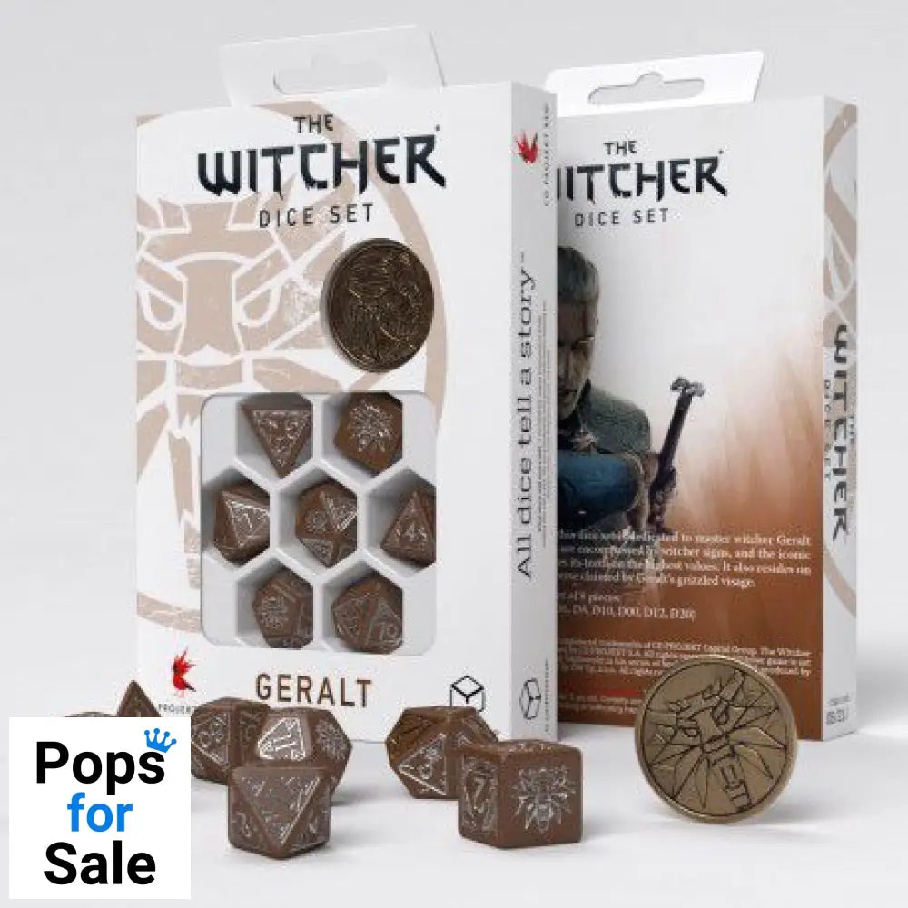 The Witcher Dice Set Geralt Roach's Companion (7)