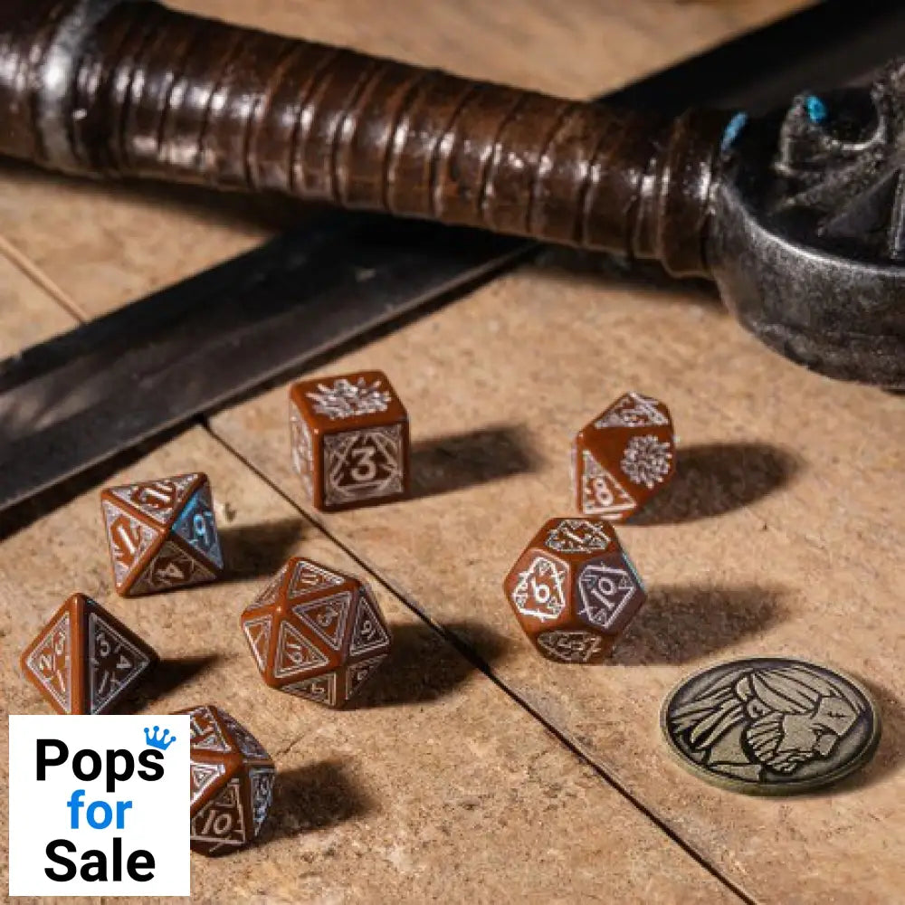 The Witcher Dice Set Geralt Roach's Companion (7)