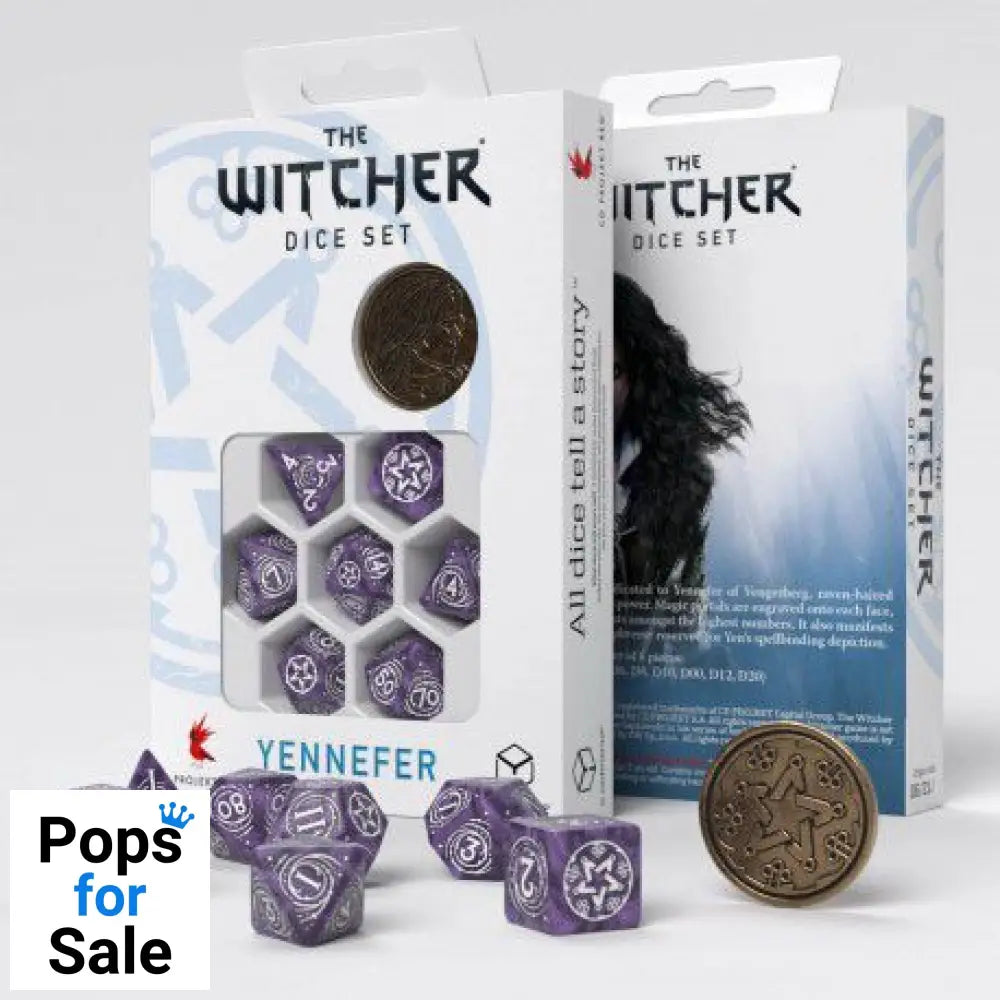The Witcher Dice Set Yennefer Lilac and Gooseberries (7)