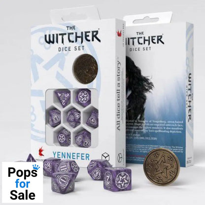 The Witcher Dice Set Yennefer Lilac and Gooseberries (7)