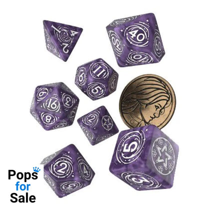 The Witcher Dice Set Yennefer Lilac and Gooseberries (7)