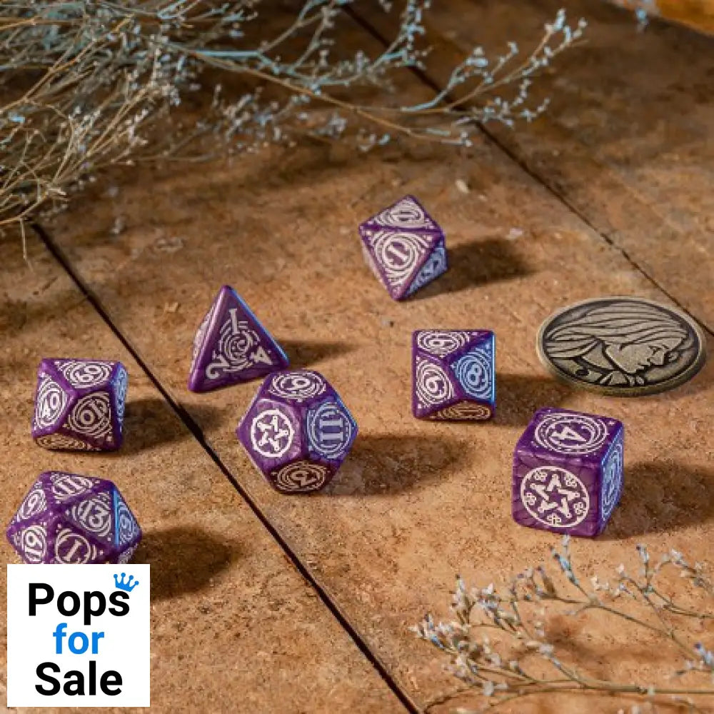 The Witcher Dice Set Yennefer Lilac and Gooseberries (7)
